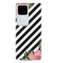 Vivo V30 Kılıf Desenli Silikon Strip Flowers 2 1409