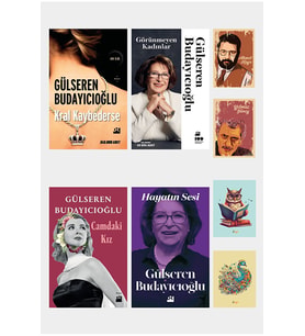 Gülseren Budayıcıoğlu - Görünmeyen Kadınlar -Kral Kaybederse -Hayatın Sesi -Camdaki Kız (4 DEFTERLİ)