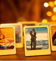 Kutulu Mini Fotoğraf Çerçeveleri 6 Adet