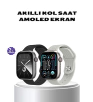 Akıllı Saat Kablosuz Şarjlı Bluetooth 5.2 Arama Bildirim Sesli Asistan 420 mAh