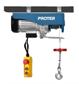 Proter PR 6200 600-1200 KG ELEKTRİKLİ MİNİ VİNÇ 20 MT HALATLI P3CR255