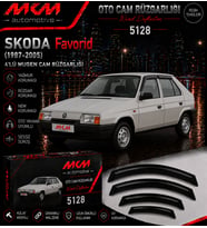 Skoda Favorid (1987-2005) 4'lü Mugen Cam Rüzgarlığı