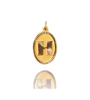 0.25 Gram 14 Ayar Altın Harf Kolye ucu