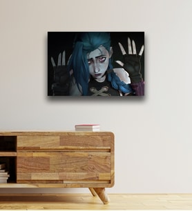 Jinx Baskılı Duvar Tablosu