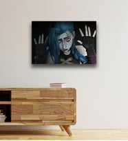 Jinx Baskılı Duvar Tablosu