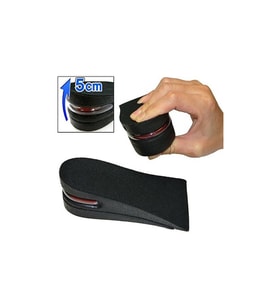 Hava Yastıklı Tabanlık (5 CM) (SİYAH)