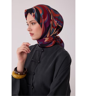 Belli 2026-2027 Sonbahar Kış Sezonu Twill İpek Eşarp MSR14T 80