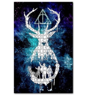 Cakapuzzle Eski Harry Potter Karekter Figürü Görseli Puzzle Yapboz MDF (Ahşap) (120 Parça)