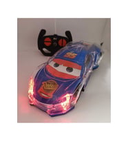 Uzaktan Kumandalı Full Fonksiyon Araba Süper Kaplama Disko Işıklı Cars Oto Şimşek Mcqueen 24 cm