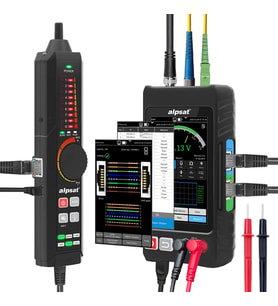 Alpsat AS328 RJ45 Fiber Optik Çok Fonksiyonlu Ethernet İnternet Kablo Test Cihazı