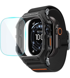 Lexroo Aple Watch 49mm Ultra 3/2/1 ile Uyumlu Ekran Koruyuculu Kılıf Lite Fit Pro + - ACS11415