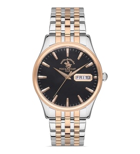 SANTA BARBARA POLO SB.1.10421.3 TAKVİMLİ-WR 5ATM-ÇELİK KLASİK MODEL ERKEK KOL SAATİ