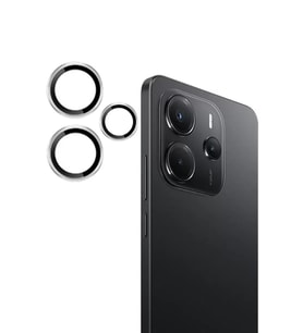 Redmi Note 14 4G PVD Metal Kamera Lens - Gümüş