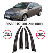Volkswagen Passat B7 Cam Rüzgarlığı 2011-2014 Arası (Siyah)