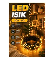 10 Metre Gün Işığı LED Şerit Işık Fişli Dekoratif Aydınlatma