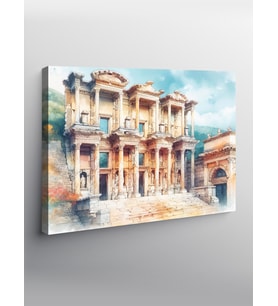 Kanvas Tablo Efes Celsus Kütüphanesi