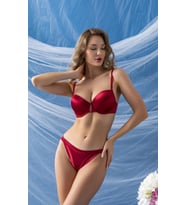 SÜTYEN VE SLİP KÜLOT TAKIM BORDO (MGP32211)