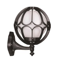 AVONNI BAP-68078-BSY-M1-OP Siyah Boyalı Dış Mekan Aydınlatma E27 Aluminyum Polietilen Cam 25x25cm