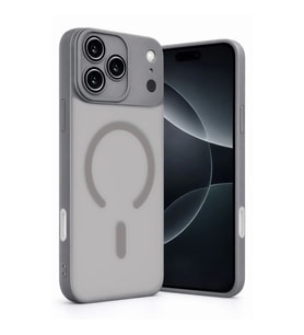 Apple İphone 17 Pro Max Jota Lensli Magsafe Kapak - Titan Gri