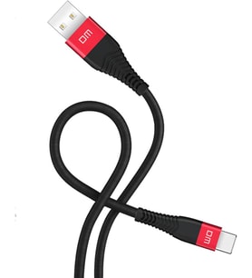 USB to Type-C 3A Hızlı Şarj ve Data Kablosu Siyah 1.2 Metre