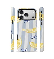 iPhone 17 Pro Max Vorian Çift Katmanlı Kılıf Queen Lemon Bow