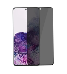 Samsung Galaxy Note 10 Lite Uyumlu Privacy Ön Koruma Hayalet Seramik Nano Ekran Koruyucu (Siyah)