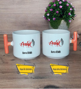 Avukat Kupa Bardak T Turuncu Kulplu Avukatlar Günü Hediyesi