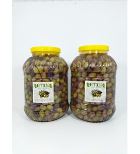 Manzalina Cinsi Dilme Tatlanmış Zeytin 5 Kg+5 Kg