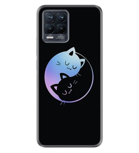 8 8 Pro Kılıf Silikon Desen Özel Seri Love Cats 1604