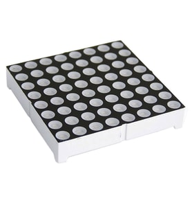8x8 Dotmatrix Anot (60x60mm) 5mm Kırmızı Led - HS-2088BS