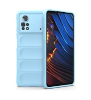 Xiaomi Poco X4 Pro 5g Kılıf Optimum Silikon - Sky Blue