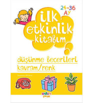 İLK ETKİNLİK KİTABIM ( DÜŞÜNME BECERİLERİ ) - ERDEM ÇOCUK YAYINLARI