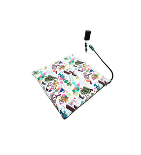 Isıtmalı Kedi Minderi Kedi Köpek Minderi Isıtıcılı Kedi Minderi Isıtıcı Pad 12volt 45x45cmx5cm