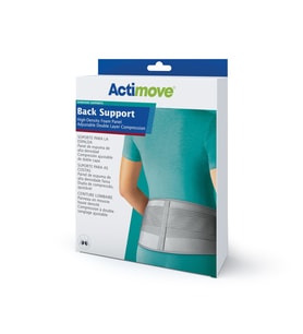 Actimove Bel Desteği Yüksek Yoğunluk Köpük Panel / Ayarlanabilir Çift Kat Komp. (Gri)