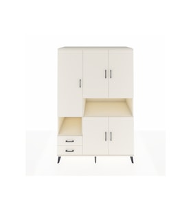 Kronos Dolap 10 Raflı 2 Çekmeceli 5 Kapaklı 132x59x195 Aytaşı-Aytaşı/Aytaşı