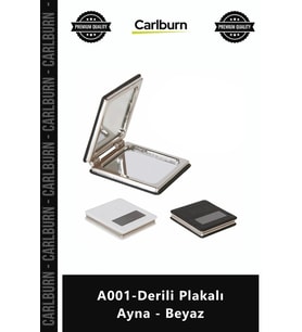 Özel Üretim Modern Şık Estetik Dekoratif Kaliteli Tasarım Lüks Salon A001Derili Plakalı Ayna Beyaz