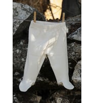 Naturaborn GOTS Organik Sertifikalı Bebek Patikli Pantolon (Bej)