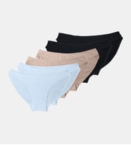Malabadi Kadın 6 Lı Paket Modal Düşük Bel Slip Külot 183 (Karışık)