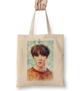 Bts Jimin Love Yourself Tear Bez Çanta Uzun Saplı