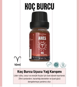 Koç Burcu - Aries, Uçucu Yağ Karışımı, 10ml