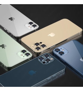 Binano Metal Ring Iphone 13/13 Mini Yeşil Kamera Koruyucu