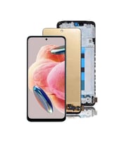 Xiaomi Redmi Note 12 ile Uyumlu TFT Ekran Dokunmatik Çıtalı (Siyah)
