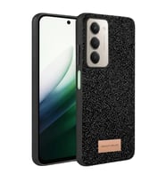 Onegif Xiaomi Redmi 15 4G Bright Simli Kapak - Siyah