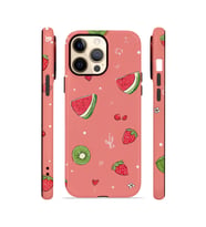 iPhone 12 Pro Vorian Çift Katmanlı Kılıf Summer Fruit Crush