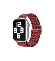 Watch 38mm Kordon - Zigzag Kırmızı-siyah