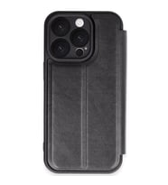 İphone 16 Pro Max Kılıf Flip Cover - Siyah