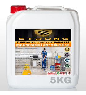STRONG YÜZEY TEMİZLEYİCİ PARFÜMLÜ KONSANTRE 5KG