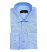 Erkek Slim Fit Gömlek Bgl-st00095 (Mavi)