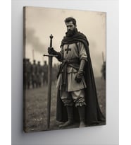Kanvas Tablo Orta Çağ Savaşçısı