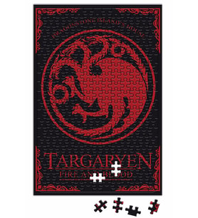 Game Of Thrones House Targaryen Puzzle 240 Parça Yapboz
